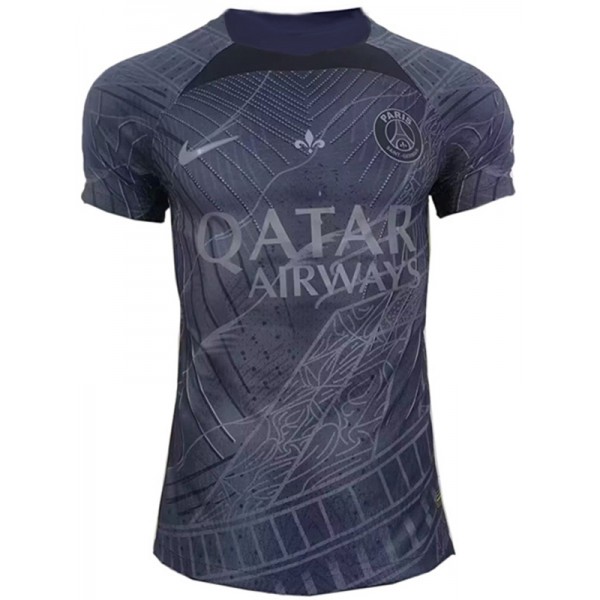Paris saint germain special edition jersey player soccer uniform PSG men's sportswear football kit tops sports black shirt 2023-2024